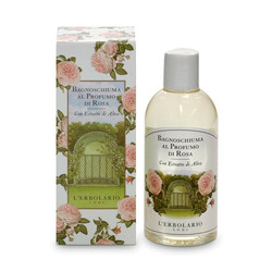 Lerbolario. Піна для ванн-гель для душу Роза, 250мл(8022328502433)