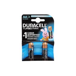 Duracell.Батареї TurboMax AA 1.5V LR6 2шт(9183)
