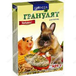 Природа. Корм для гризунов Природа Гранулят 600г(4823082402809)