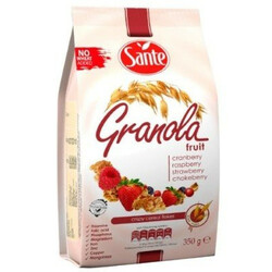 Sante. Гранола с клюквой и малиной 350 гр(5900617012715)