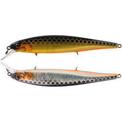 Jackall . Воблер MagSquad 115SP 115mm 16.0g HL Gold & Silver Black(1699.23.84)