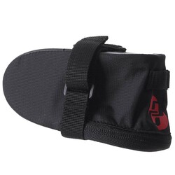 Ghost. Сумка підсідельна  0.5л черно- червона(4052968262293)