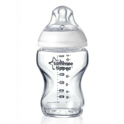Tommee Tippee. Бутылочка стеклянная, 250 мл, 0мес+ (42243877)