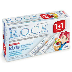 ROCS. Набор Фруктовий ріжок 2*45 гр(4607034474768)