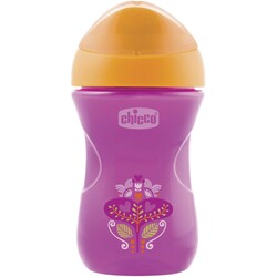 Chicco. Поильник-непроливайка Easy Cup від 12 місяців 266 мл Рожевий(2900990759729)