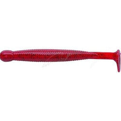 ECOGEAR. Силикон Grass Minnow S 42mm 069: Blood Red + Black Flk. 12шт (1561.06.24)