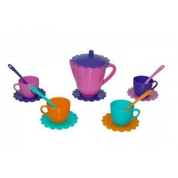 Тигрес. Набір посуду Ромашка на 4 персони з чайником Люкс(39085)