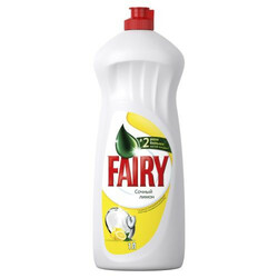 Fairy. Жидкость для мытья посуды Сочный лимон  1л (5413149314092)