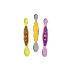Lindo. Ложка для кормления двусторонняя 2в1, 4мес+ (8850217008120)