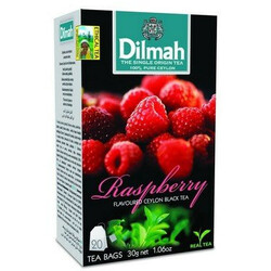 Dilmah. Чай черный Dilmah Малина 20*1,5г уп(9312631142211)