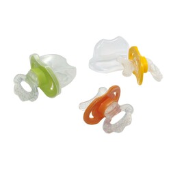 Baby Team. Прорезыватель-масажер пустушка, 4мес(4002)