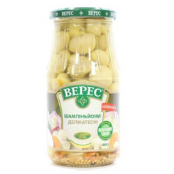 Верес. Грибы шампиньоны деликатесные 460гр(4823084600012)