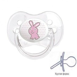 Canpol. Пустышка силиконовая круглая 0-6 месяцев (22-516)