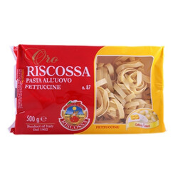 Riscossa. Вироби макаронні Riscossa Феттучине Ф. ТЕ СПЕЦ № 87 500 г(8011780018729)