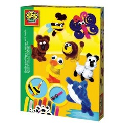 Ses.  Набор для творчості - ВЕСЕЛІ ФІГУРКИ СИНЕЛЬ(14524S)