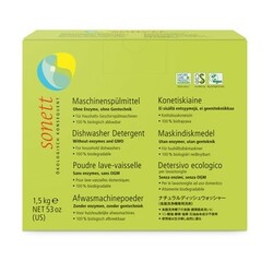 Sonett. Органический порошок для посудомоечных машин, концентрат,1.5 кг (4007547402300)