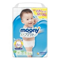 Трусики Moony M(для внутр. ринку ) (6-12 кг), 58 шт.(248292)