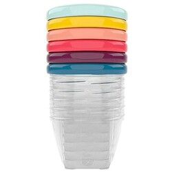 Babymoov. Набор контейнеров для еды Babybols разноцветные 6х250 мл (3661276147362)