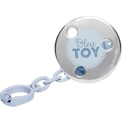 Suavinex. Кліпса для пустушки Історії малюків Блакитна(8426420048200)