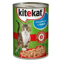 Kitekat. Консерва для котов с рыбой 400 г (306512)