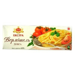 КМФ. Вермішель КМФ Екстра довга 600 г   (48200104700530)