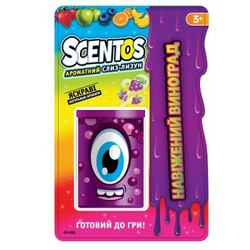 Scentos. Ароматна слизь-лизун -  БОЖЕВІЛЬНИЙ ВИНОГРАД(85г, у баночці) (45486)