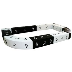 Tia - sport. Модульна лавка Музика 100х35х35 см чби(sm - 0606)