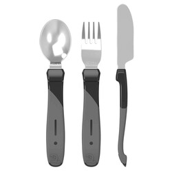 Twistshake. Набір столових приладів 3 шт Чорний(69841)