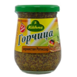 Kuhne. Гірчиця Kroning зернова 250мл(40122526)