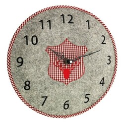 TFA. Часы настенные d 330x40 мм серый (60302510)