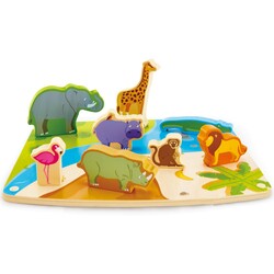 Hape. Пазл-іграшка "Джунглі"(E1455)