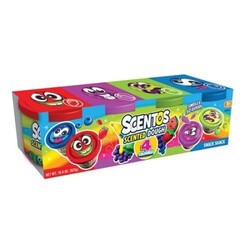 Scentos. Набор ароматной массы для лепки - ФРУКТОВЫЙ САД (4 баночки* 130 г) (45600)