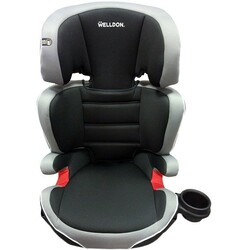Welldon.Автокрісло Welldon Penguin Growth(чорний-сірий) (4820212900303)