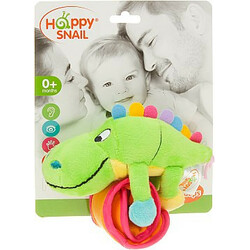 Happy Snail. Игрушка с фиксатором  Крокодил Кроко (14HSK04CR) (4690462614820)