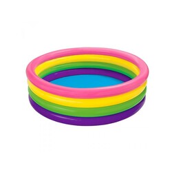 Intex. Басейн круглий Палаючий захід, 4 кільця, 617 л, 168-41см(56441)
