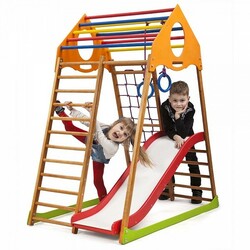 SportBaby. Дитячий спортивний комплекс для будинку KindWood  Plus 1