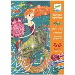 DJECO. Художній комплект малювання блискітками "Сяючі русалки"(DJ09507)