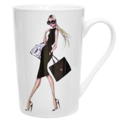 Keramia. Чашка "Модна дівчина - 1" 390мл. Артикул: 21-279-015 (4824020021137)
