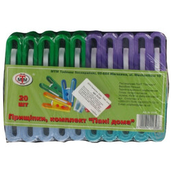 MTM. Комплект прищіпок Пані будинку 20шт   (5900034111398)