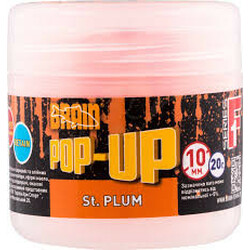 Brain. Бойлы Pop-Up F1 St. Plum (слива) 10mm 20g (1858.02.11)