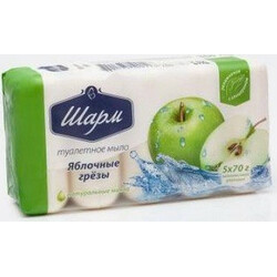 Grand Шарм. Мило туалетне Яблучні мрії 5*70гр   (4820195500118)