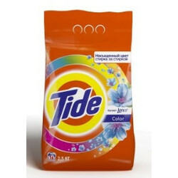 Tide. Порошок стирал Color Lenor Touch of Scent авт  2,5кг ( 8001090828569)