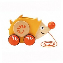 Hape. Каталка Длинный Ежик 12+ (e0350)
