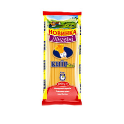 КиївМікс. Вироби макаронні КиївМікс Лингвини 1 кг(4820044842864)