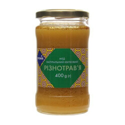 Премія. Мед натуральний квітковий різнотрав'я 400 гр(9865060031248)