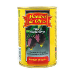 Maestro de Oliva. Маслины  черные без косточки 280г(8436024294750)