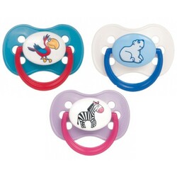 Canpol. Пустышка силиконовая круглая 0-6 мес (22-510)
