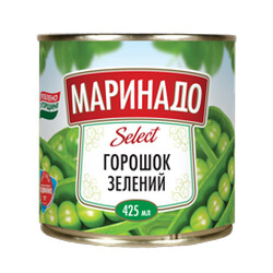 Маринадо. Зелёный горошек 425 г (4820078572232)