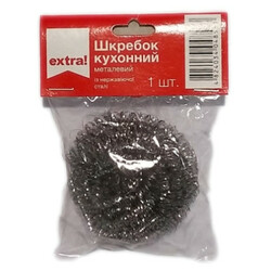 Extra!. Скребок кухонний металевий( 4824034048533)