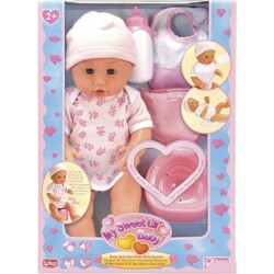 LOTUS ONDA SF. Пупс мягкий функциональный 38 см с горшком и бутылочкой  (34035159822)